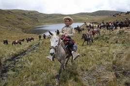 PARO CONTRA PROYECTO MINERO EN CAJAMARCA